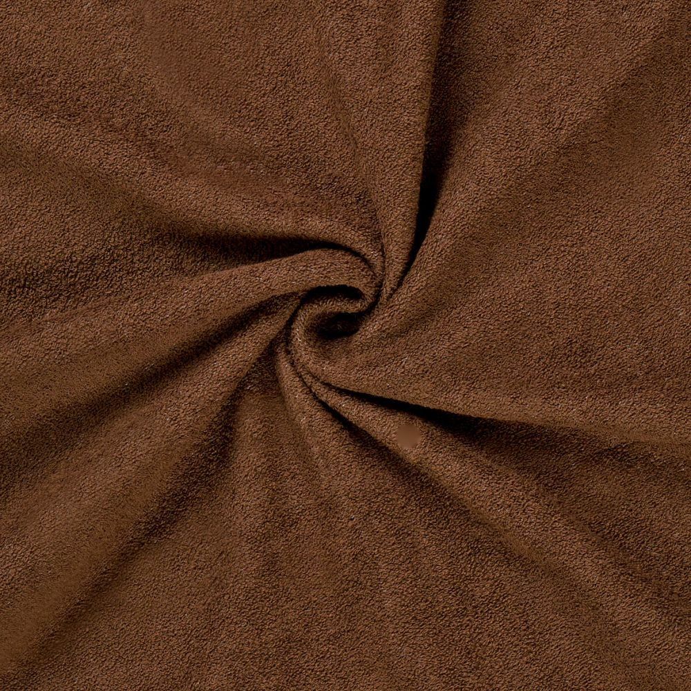 Kvalitex Froté plachta (180 x 200 cm) - tmavě hnědá
