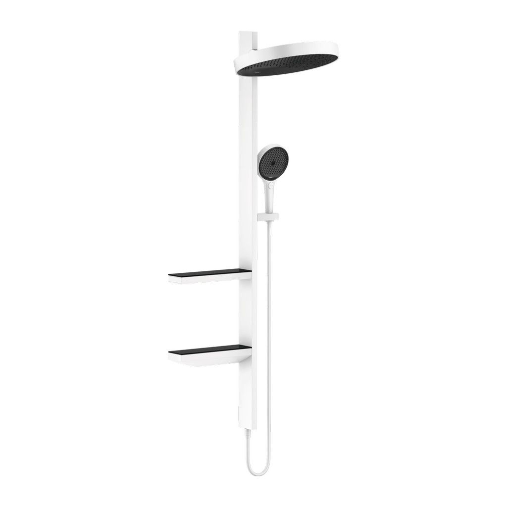 Hansgrohe Rainfinity - Showerpipe 360 1jet s podomietkovou inštaláciou, matná biela 26842700