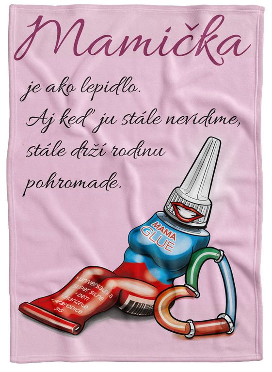 Deka Mamička jako lepidlo (Podšitie baránkom: NE)