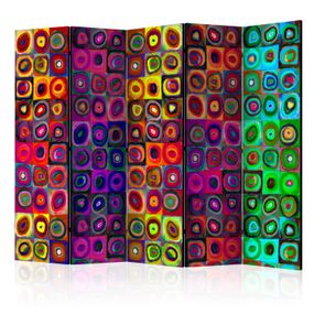 Artgeist Paraván - Colorful Abstract Art II [Room Dividers]