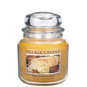 VILLAGE CANDLE Sviečka v skle Warm Buttered Bread 397 g