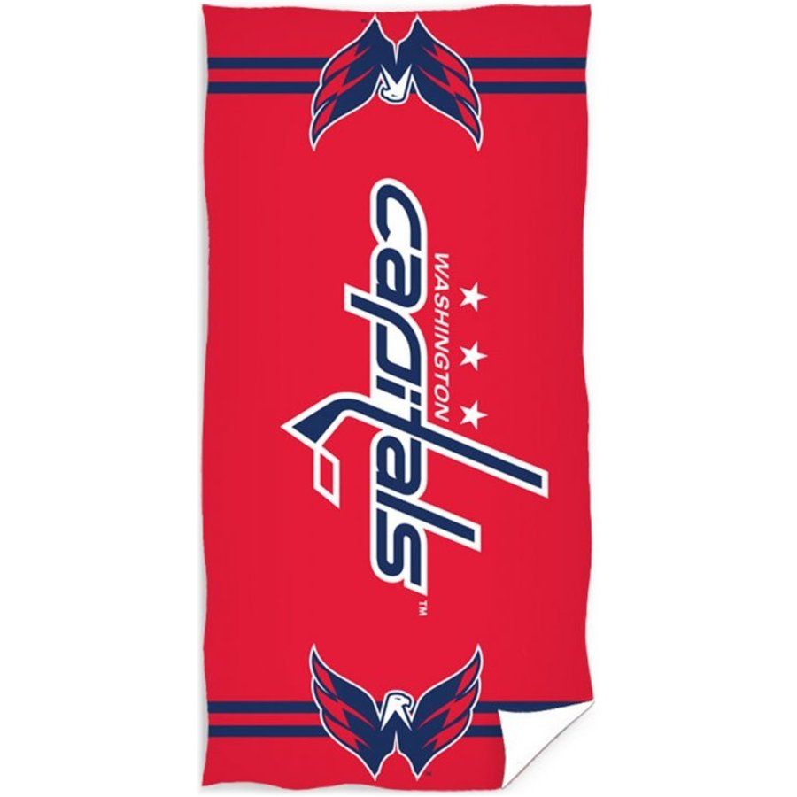 TipTrade (CZ) · Hokejová bavlnená osuška NHL Washington Capitals - 100% bavlna - 70 x 140 cm
