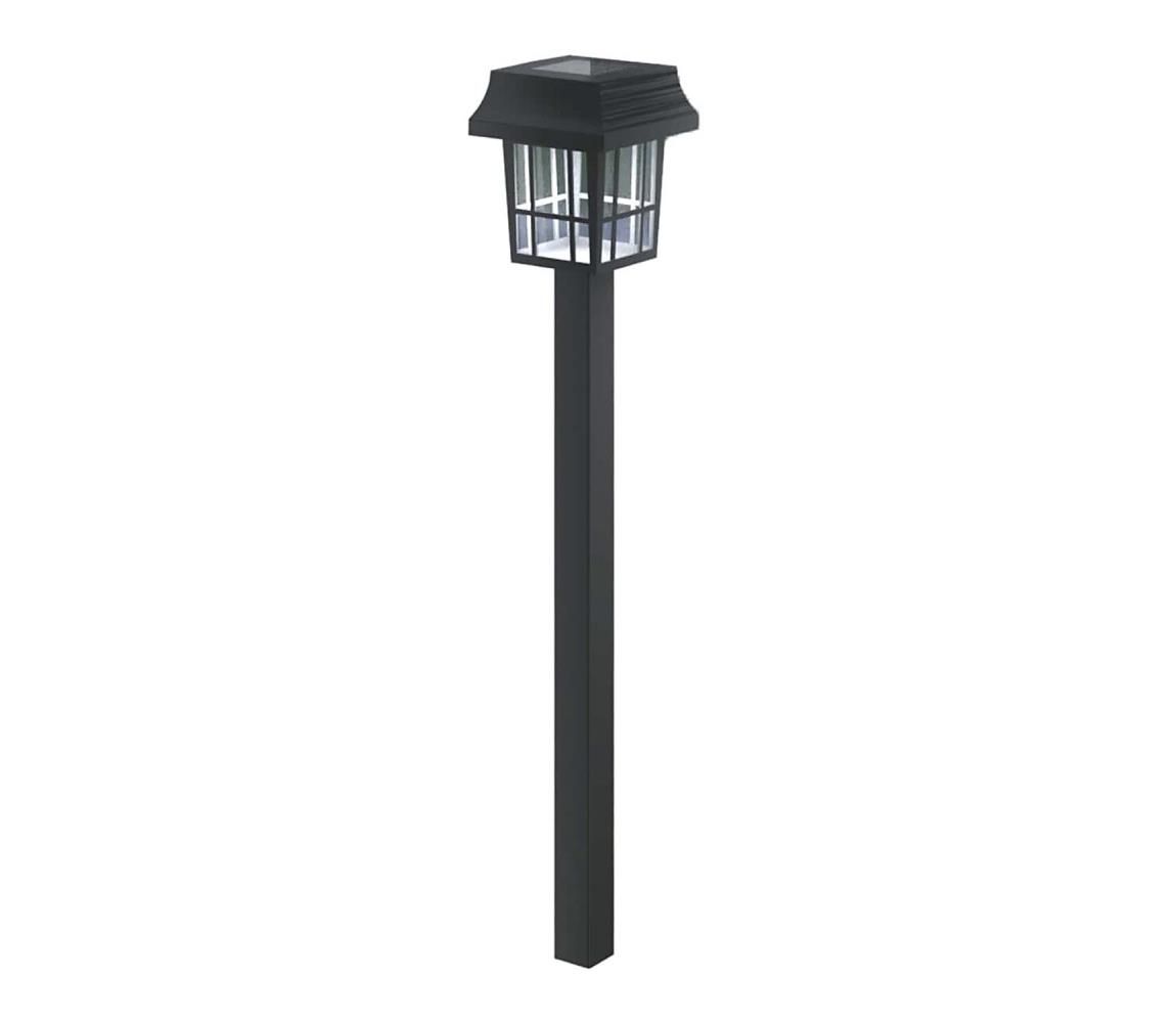 Aigostar - LED Solárna lampa LED/0,006W/1,2V 32 cm čierna 6500K IP44