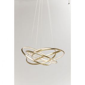 KARE Design Lustr Saturn LED Gold - malý