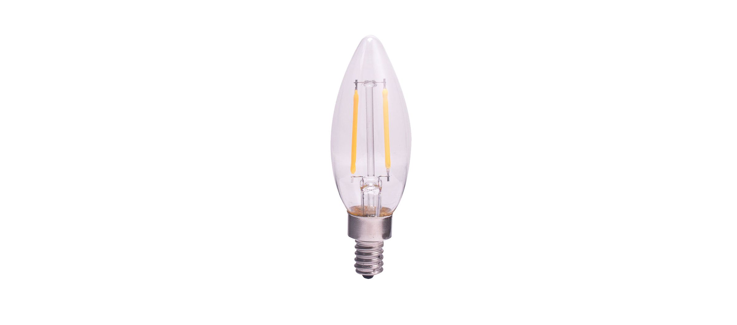 LUTEC 9700357000 LONDON LED žiarovka E14 2W 2700K priehľadná