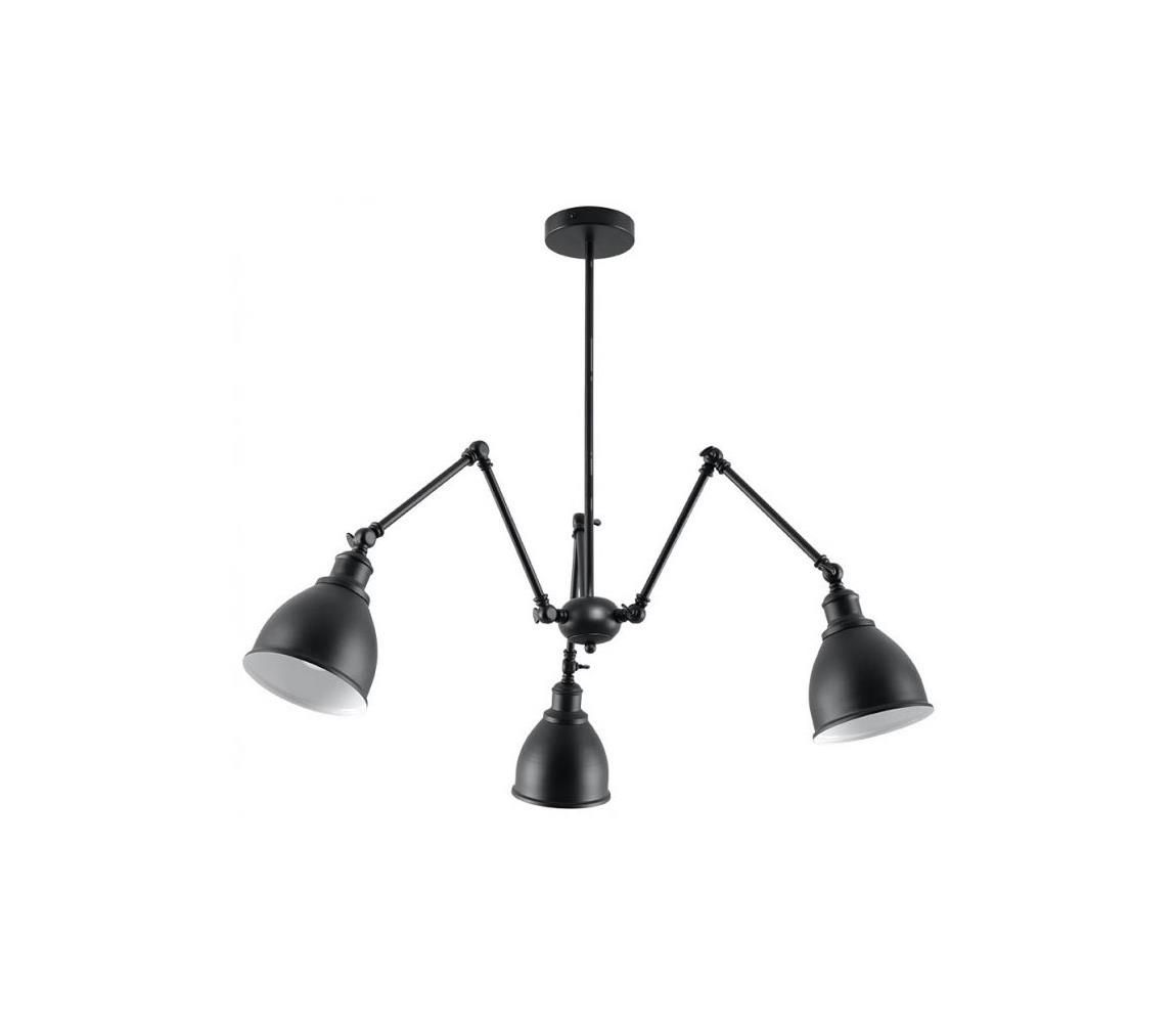 Luster na tyči STARK SHADE 3xE27/60W/230V