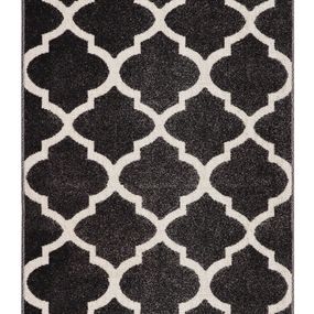Berfin Dywany Kusový koberec Lagos 1052 Dark Grey (Silver) - 60x100 cm