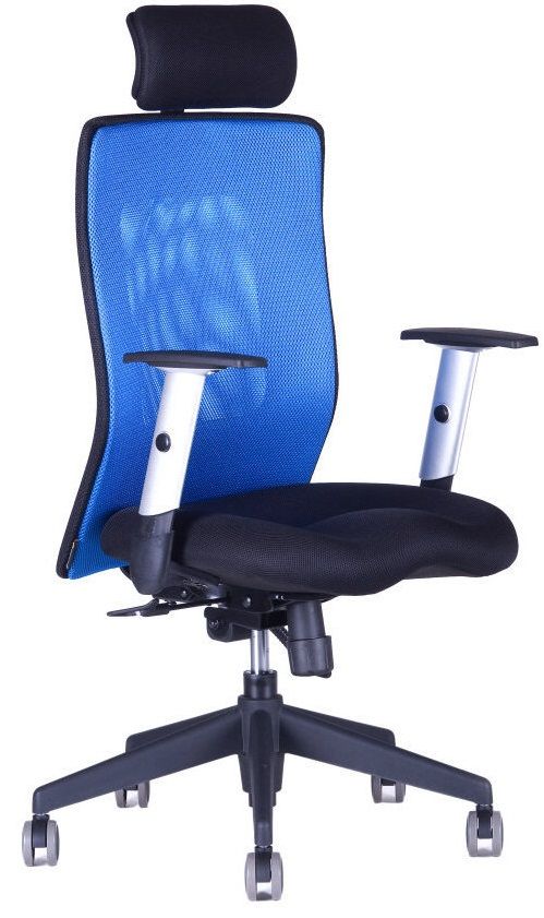 OFFICE PRO kancelárska stolička CALYPSO XL SP1 modrá
