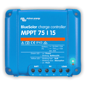 Victron Energy MPPT regulátor nabíjania Victron Energy BlueSolar 75V 15A
