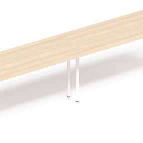 NARBUTAS - Dvojmiestny pracovný stôl ZEDO 280x70 cm