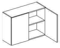 Horná kuchynská skrinka Nora W80
