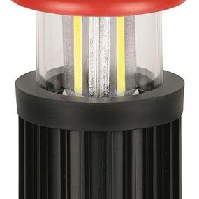 Lampa Strend Pro, proti hmyzu a komárom, kempingová, solárna, USB, UV+biela LED, 15x8,60 cm