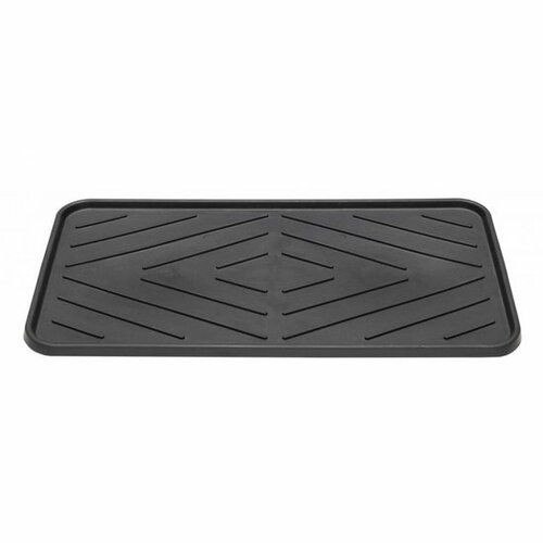 Vopi Odkvapkávač na obuv Boot tray medium, 35 x 63 cm, čierna