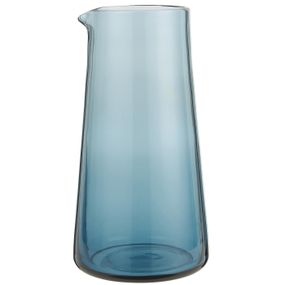 IB LAURSEN Sklenená karafa Glass Blue 1 l