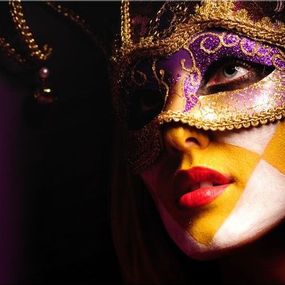 Obraz Žena s maskou zs547