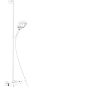 HansGrohe Raindance Select S - Sprchový set Showerpipe s termostatom, 1 jet, matná biela 27633700