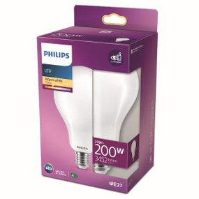 Philips 8718699764630 LED žiarovka E27 23W/200W 3452lm A95 2700K