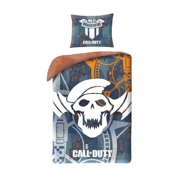 Halantex · Bavlnené posteľné obliečky Call of Duty - motív Dragonfire - 100% bavlna - 70 x 90 cm + 140 x 200 cm
