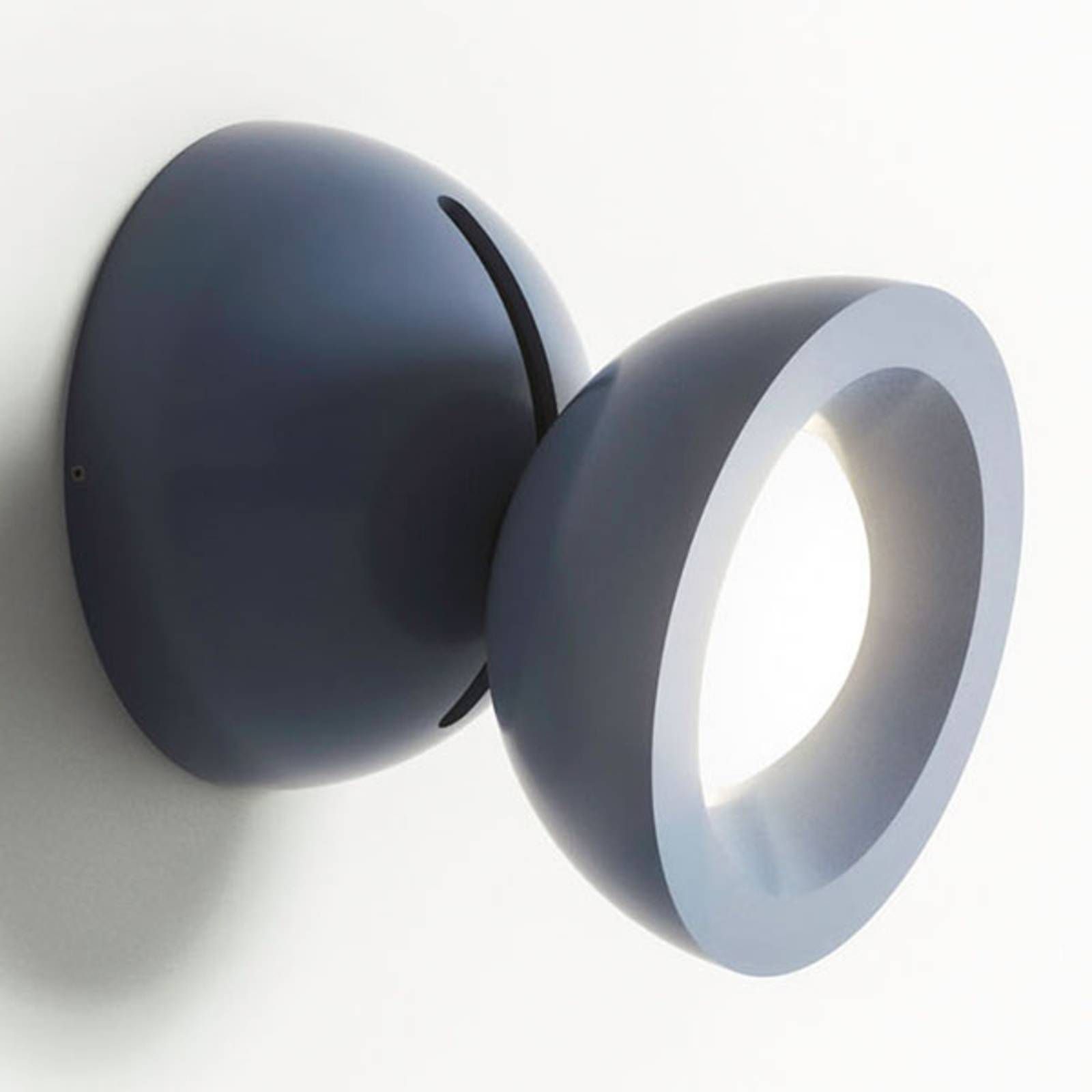 Axo Light Axolight DoDot nástenné LED svietidlo modré 15°, Obývacia izba / jedáleň, hliník, 17.5W, K: 12.7cm