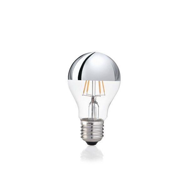 Ideal Lux 123882 LED žiarovka E27 Filament A60 8W/520lm 3000K chróm