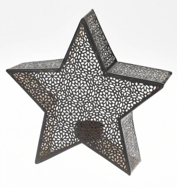 Kinekus Dekorácia/svietnik 21x19 cm hviezda