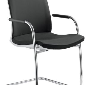 LD SEATING Konferenčná stolička LYRA NET 214-Z-N4, kostra chrom