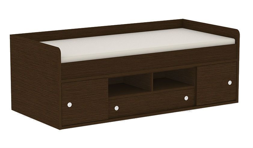 Detská posteľ rea poppo 90x200cm - wenge - výber čiel