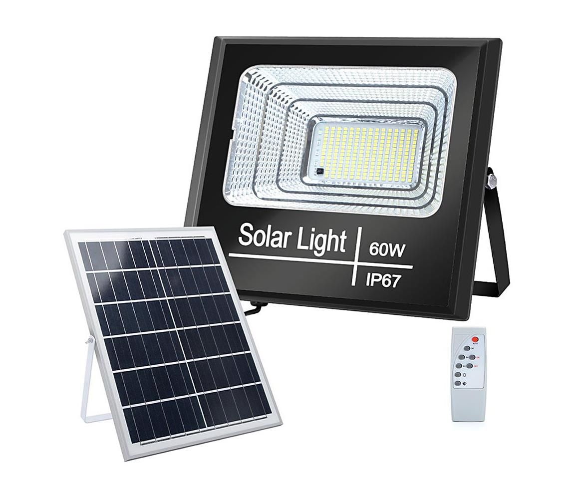 Aigostar - LED Stmievateľný solárny reflektor LED/60W/3,2V IP67 + DO