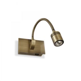 LED nástenné svietidlo Ideal lux DYNAMO 121352 - bronz