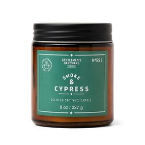 GENTLEMEN'S HARDWARE Vonná sviečka v skle Smoke & Cypress 227 g
