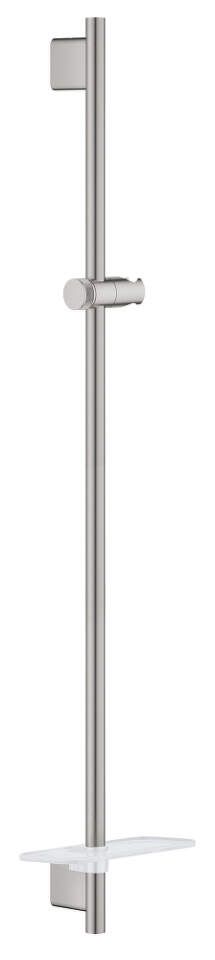 Grohe Rainshower SmartActive - Sprchová tyč s poličkou, 900 mm, supersteel 26603DC0