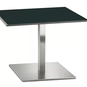 PEDRALI - Stolová podnož INOX 4497 - výška 73 cm