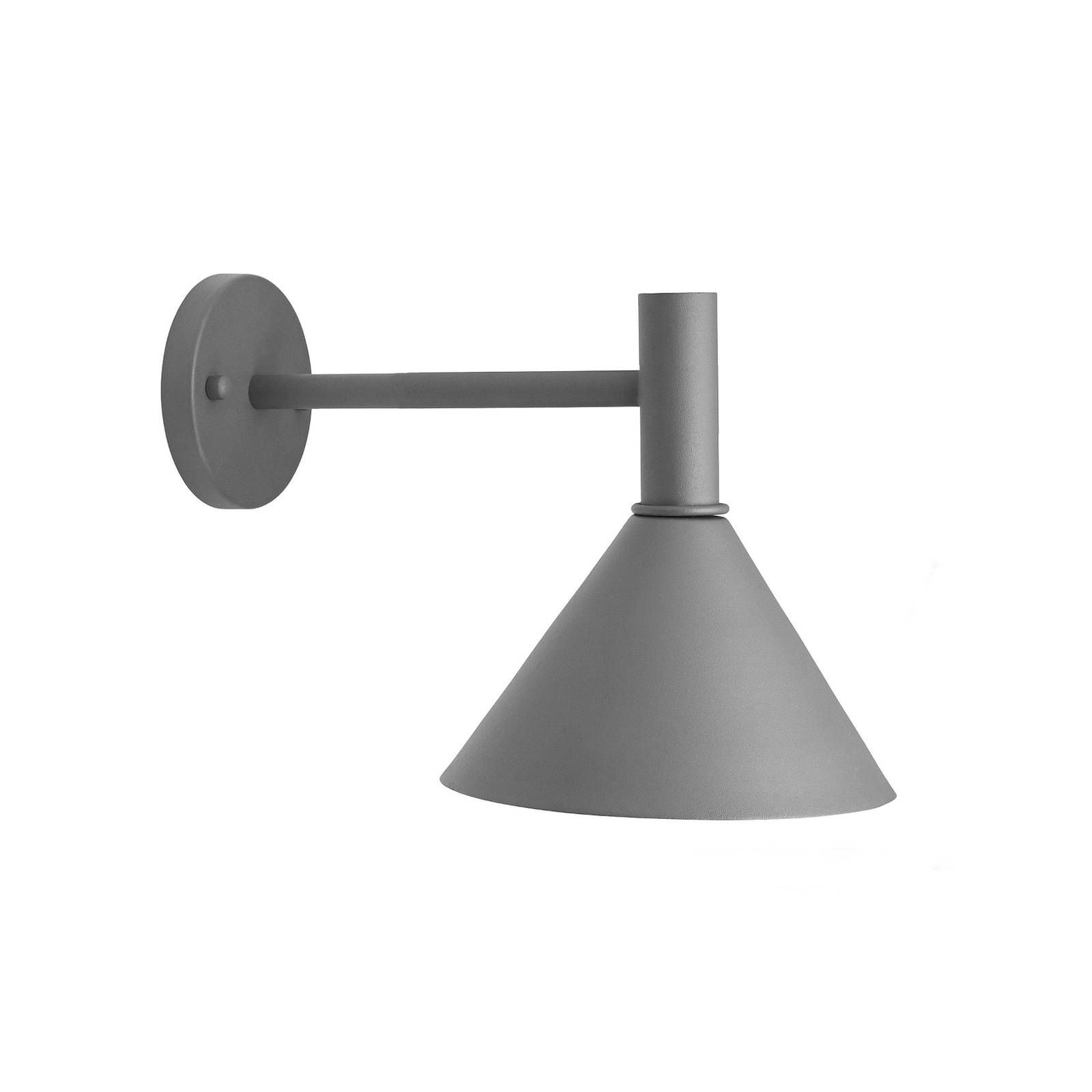 PR Home Minitripp vonkajšie nástenné svetlo, sivá, kov s práškovým povlakom, E27, 15W, L: 18 cm, K: 20cm