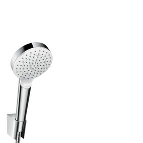 Hansgrohe Crometta - Set sprchovej hlavice, držiaka a hadice, biela/chróm 26567400