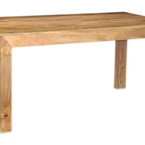 Jedálenský stôl Hina 140x90 z mangového dreva - Mango natural