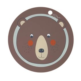 OYOY Silikónové prestieranie Bear