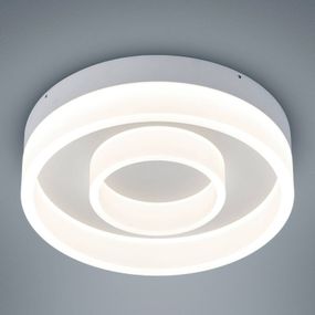 Helestra Liv – okrúhle stropné LED svetlo, Ø 30 cm, Obývacia izba / jedáleň, kov, akryl, 34W, K: 7.5cm