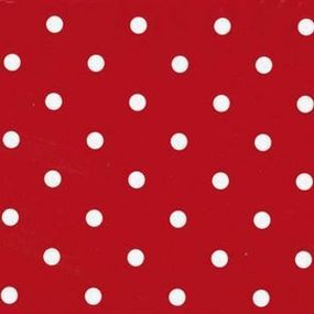 12595 Samolepiace fólia renovačné Gekkofix - Bodky červené, šírka 45 cm