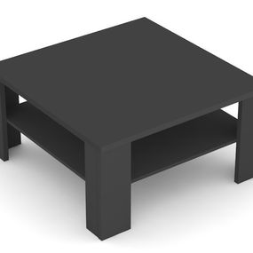 Štvorcový konferenčný stolík rea 5 - graphite