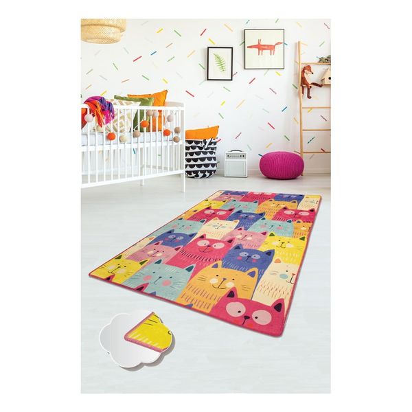 Detský koberec Cats, 140 × 190 cm