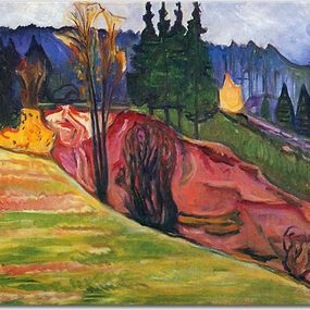 Obrazy od Edvard Munch - From Thuringewald zs10231