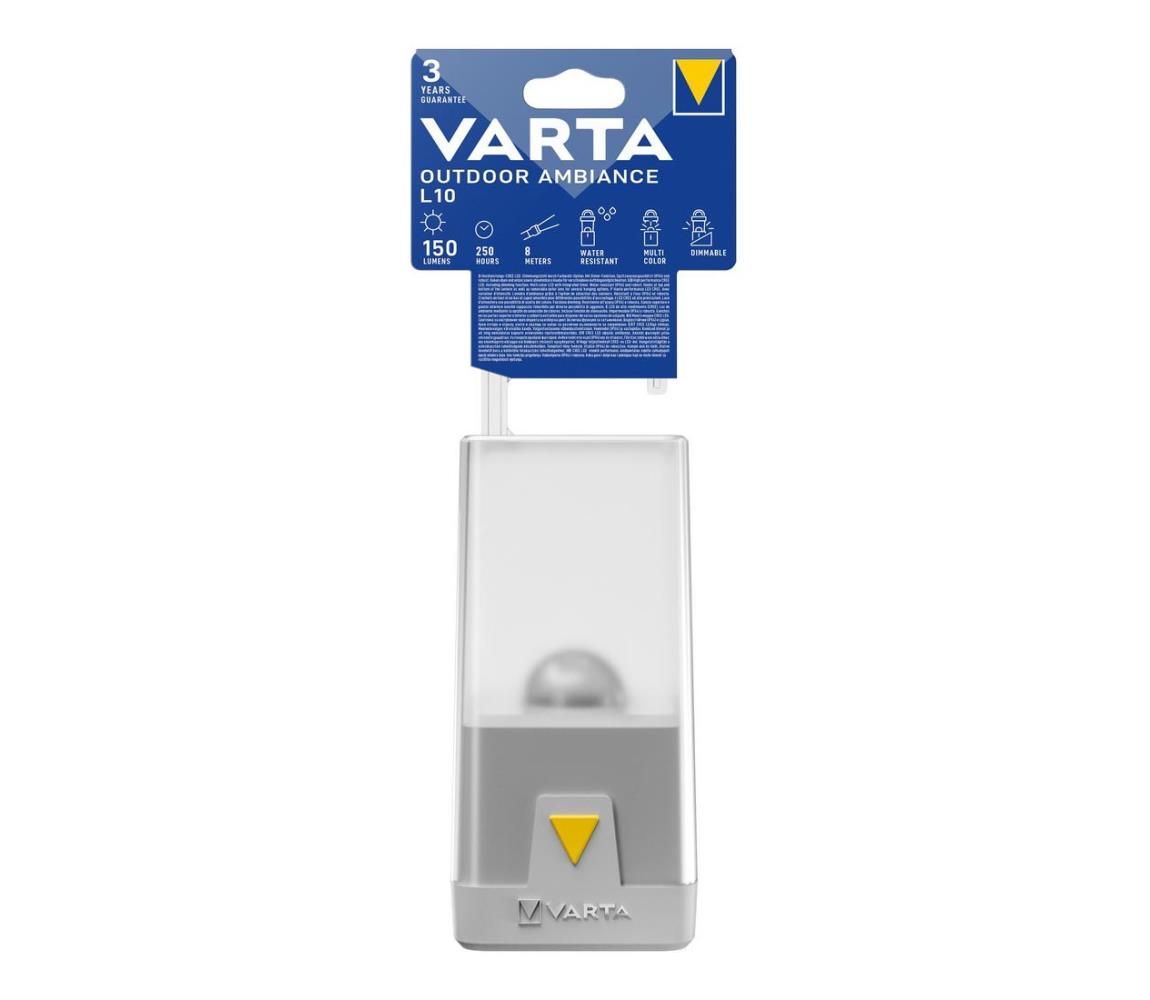 Varta 16666101111 -LED Stmievateľná campingová baterka OUTDOOR AMBIANCE LED/3xAA