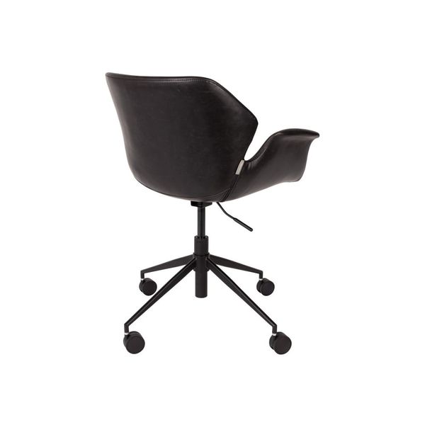 Čierna kancelárska stolička Zuiver Office Chair Nikki