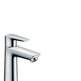 HansGrohe Talis E - Páková umývadlová batéria 110 CoolStart s odtokovou súpravou s ťahadlom, chróm 71713000