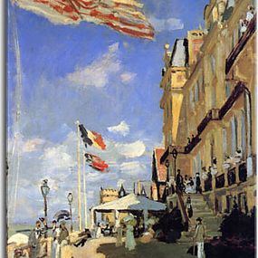 Obraz Claude Monet - The Hotel des Roches Noires at Trouville zs17737