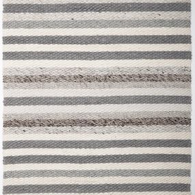 Diamond Carpets koberce Ručne viazaný kusový koberec MCK Strop DE 2263 Pastel Brown Mix - 140x200 cm