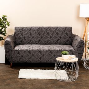 4Home Multielastický poťah na sedačku Comfort Plus sivá, 140 - 180 cm, 140 - 180 cm