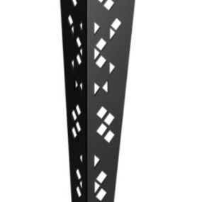 RMP Stolová noha Atena 72 cm čierna NOHA012/72