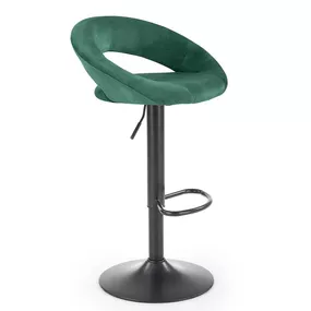 Halmar H102 barová stolička tmavo zelená
