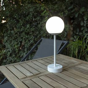 Newgarden Norai Slim stolová LED lampa, antracit, Obývacia izba / jedáleň, plast, 2W, K: 35cm